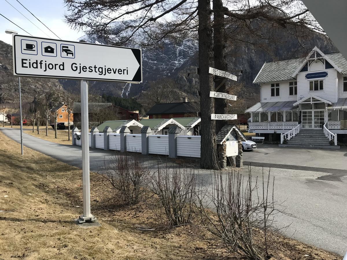 Eidfjord Gjestgiveri מראה חיצוני תמונה